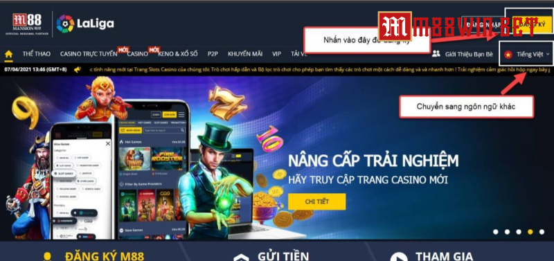 Cách đăng nhập M88 siêu an toàn